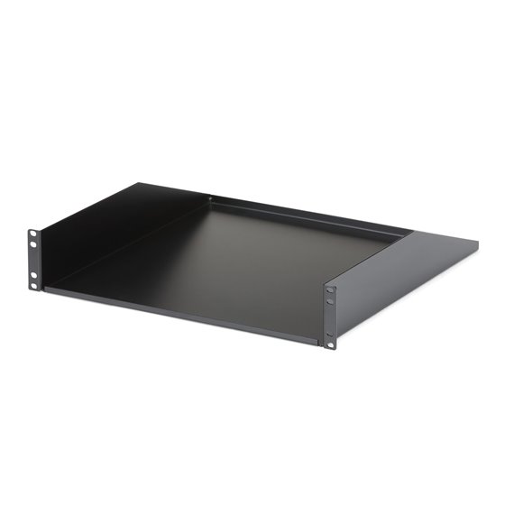 Estante Bandeja Cantilever 2U para Armario Rack de Servidores de 19 Pulgadas - Profundidad Fija de 18 Pulgadas (457,2mm) - 56kg 