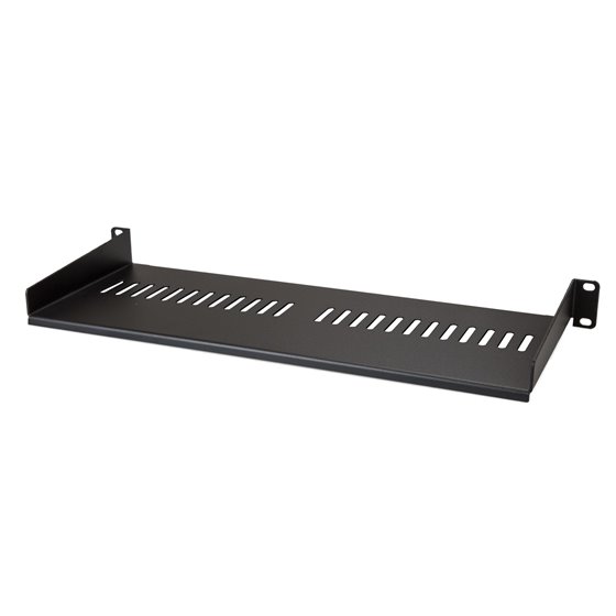 Bandeja Estante Ventilado de 1U para Armario Rack de Servidores - de 7 Pulgadas de Profundidad