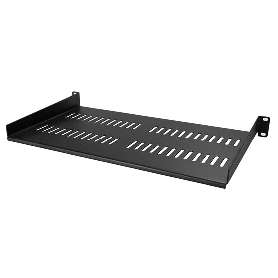 Bandeja Estante Ventilado de 1U para Armario Rack de Servidores de 19 Pulgadas - de 10 Pulgadas (254mm) de Profundidad - Acero d