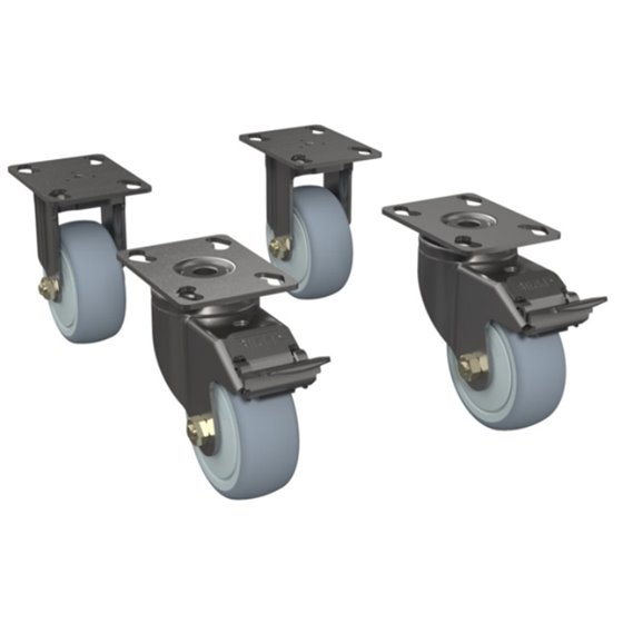 CS-RAC-WHEEL accesorio de bastidor Ruedas giratorias