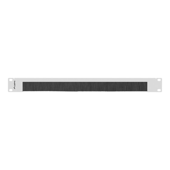 AK-1103-S accesorio de bastidor Panel pasacables con cepillo