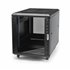 Armario Rack para Servidores 12U 19" 4 Columnas - Rack de Servidores con Cerradura y Seguro - Rack con Ruedas y Carriles de Mont