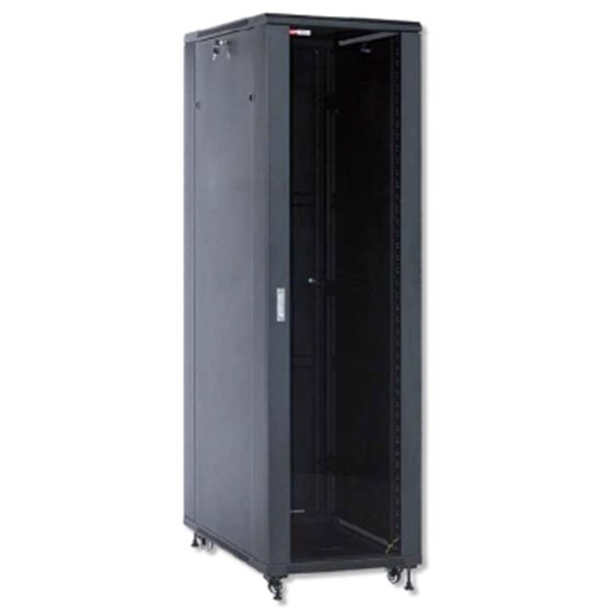 WPN-RNA-32606-BS armario rack 32U Rack o bastidor independiente Negro