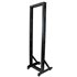Rack 42U de Marco Abierto de 2 Columnas para Servidores - Rack de Dos Columnas de 19 Pulgadas con Ruedas para Equipo de Redes e 