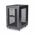 Armario Rack para Servidores 18U 19" 4 Columnas - Rack de Servidores con Cerradura y Seguro - Rack con Ruedas y Carriles de Mont