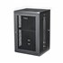 Armario Rack de Pared para Servidores 18U 19" 4 Columnas y Estante 1U - Rack de Servidores de Montaje en Pared con Bisagra - Rac