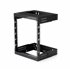 Rack de Servidores Abierto de 12U de Pared - de 19 Pulgadas - de 2 Columnas - de Profundidad Ajustable - para Equipo de Redes - 