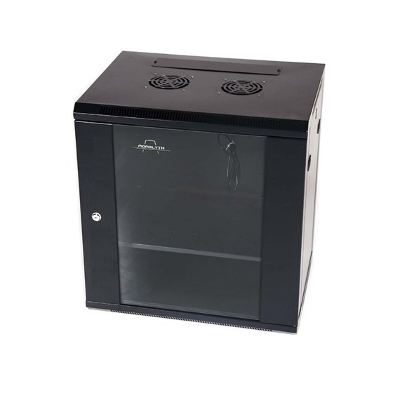 SH6412 12U Bastidor de pared Negro