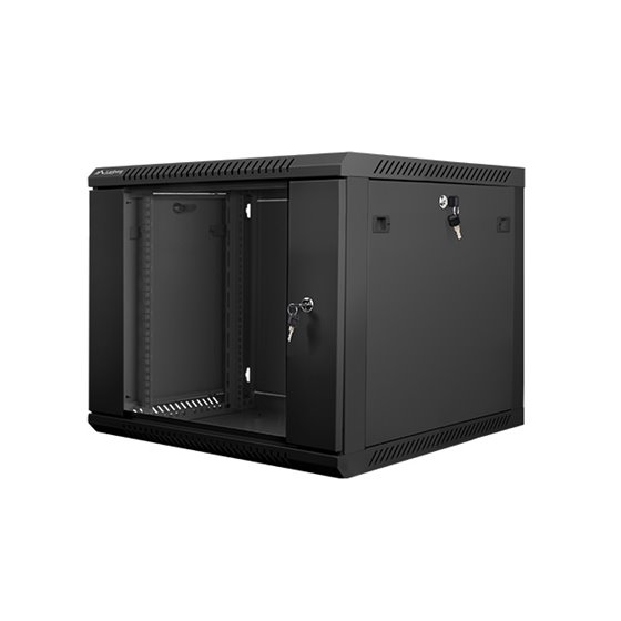 WF01-6609-10B armario rack 9U Bastidor de pared Negro