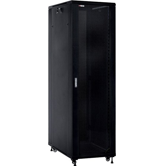 WPN-RSB-42810-BS armario rack 42U Rack o bastidor independiente Negro