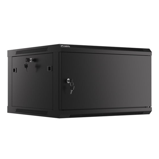 WF01-6606-00B armario rack 6U Bastidor de pared Negro