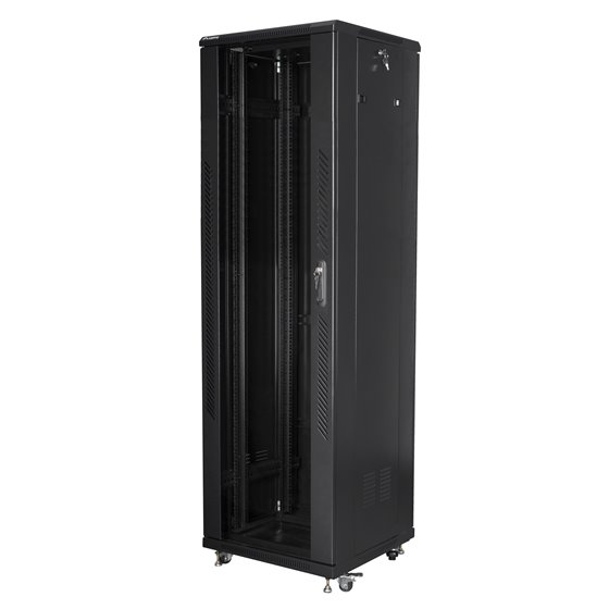 FF01-6642-12B armario rack 42U Rack o bastidor independiente Negro