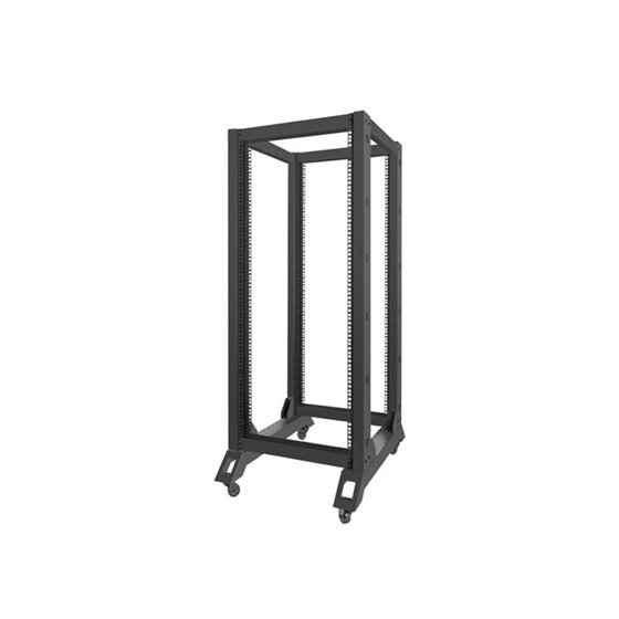 OR01-6827-B armario rack 27U Rack o bastidor independiente Negro