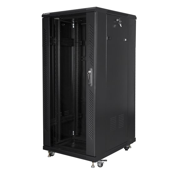 FF01-6827-12BL armario rack 27U Rack o bastidor independiente Negro