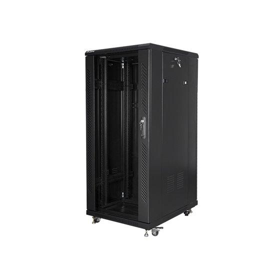 FF01-6827-12B armario rack 27U Rack o bastidor independiente Negro
