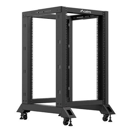 OR01-6818-B armario rack 18U Rack o bastidor independiente Negro