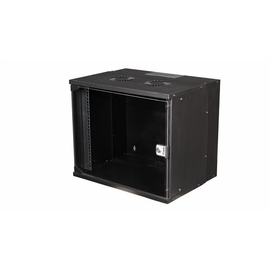 EWM-09-5440-B armario rack 9U Bastidor de pared Negro