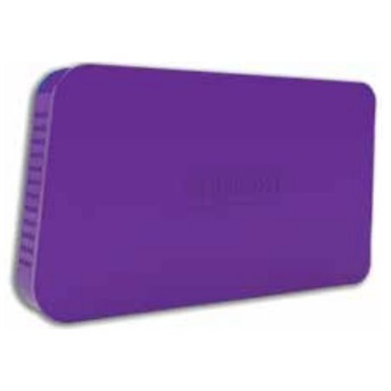 appHDD05 Púrpura 2.5" USB con suministro de corriente