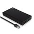 EW7056 caja para disco duro externo Caja de disco duro (HDD) Negro 3.5"