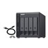 TR-004 caja para disco duro externo Carcasa de disco duro/SSD Negro 2.5/3.5"
