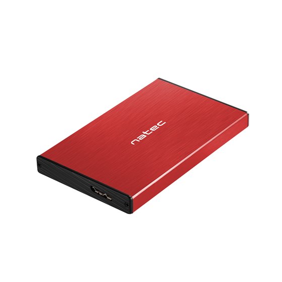 Rhino GO Carcasa de disco duro/SSD Rojo 2.5"