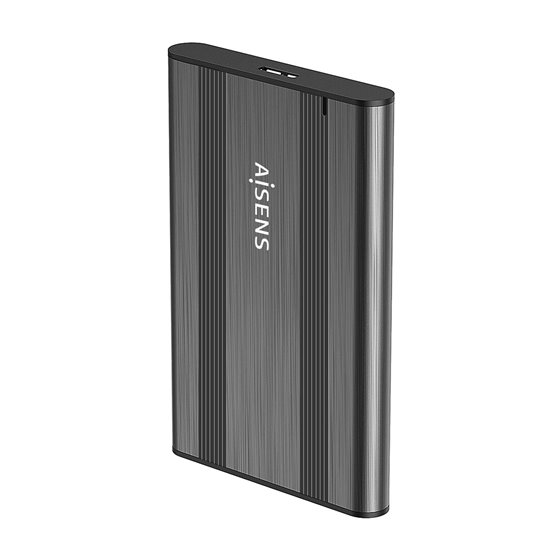 Caja Externa 2,5? 9.5mm SATA a USB 3.0/USB3.1 Gen1, Gris