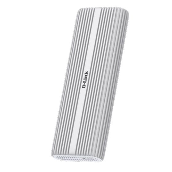 DSP-411 caja para disco duro externo Caja externa para unidad de estado sólido (SSD) Aluminio M.2