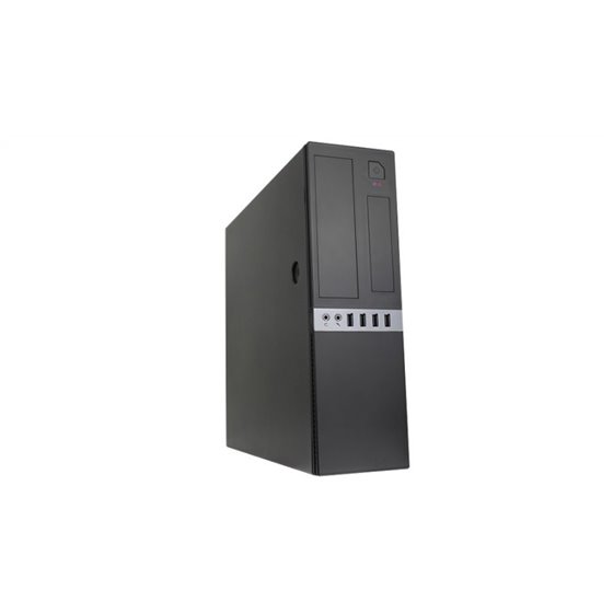 COO-PCT450S-BZ carcasa de ordenador Perfil bajo (Slimline) Negro 300 W
