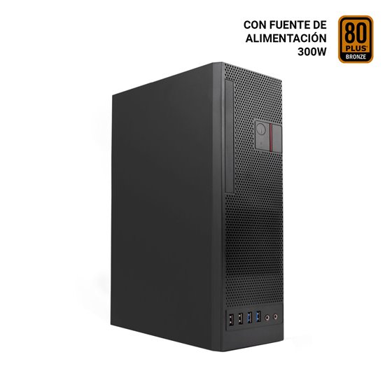 CAJA MATX SLIM T360 USB3.2 GEN1 FTE.300TBZ 300W 80+BRONZE