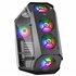 MC51, Caja PC Gaming ATX, Doble Cristal Templado, 5x Ventilador RGB 12cm, Negro