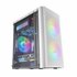 MC300W Blanco, Caja PC Micro ATX, Cristal Templado, Frontal MESH, 3xVentilador FRGB