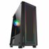 MC-ART Negro, Caja PC Gaming ATX, Doble Cristal Templado Dibujable, ARGB 12 Modos, Ventilador 12cm