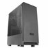 MCN2, Caja PC Gaming ATX, Ventana Lateral Completa, Rejilla Delantera, Diseño Cámara Dual, Ventilador Trasero 12cm, Negro
