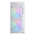 MC-CORE, Caja Gaming Compacta MicroATX, Diseño Frontal Metal-Mesh, Ventana Lateral Completa, 2x Ventiladores FRGB 120mm, Blanco
