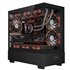 XC-301 GLASS carcasa de ordenador Negro