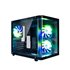 GAMING CAJA MATX GM100 VISION USB3.2 GEN1 SIN FTE + 3 VENTILADORES ARGB