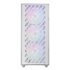 MC-GEO, Caja Gaming ATX, 4x Ventiladores FRGB Rainbow 12cm, Panel Frontal Mesh Geométrico, Ventana Lateral Cristal Templado, Sem