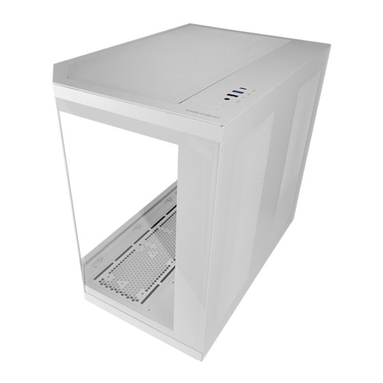 MC-3TCORE, Caja Gaming Custom ATX, Triple Ventana Cristal Templado Extraíble, Cámara Dual, Semitorre Compatible con Placas Base 