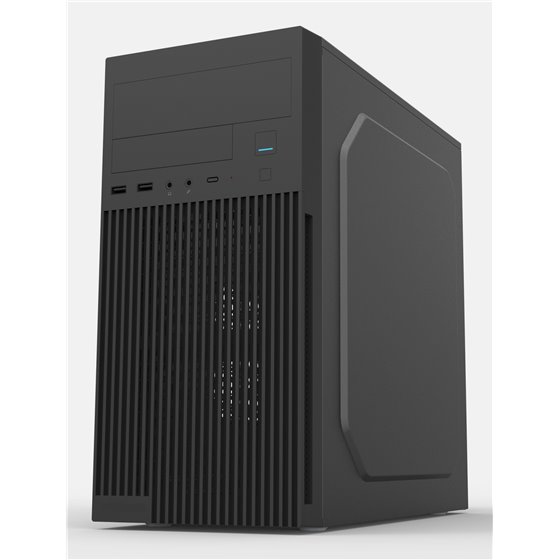 APPC-401F carcasa de ordenador Torre Negro 500 W