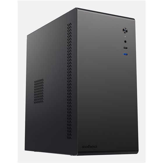 APPC-403F carcasa de ordenador Torre Negro 500 W