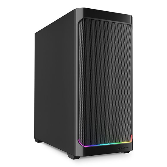 AK4 RGB STRIP Midi Tower Negro