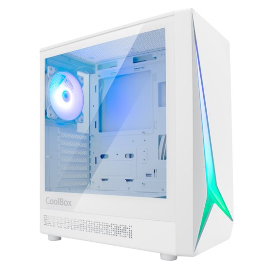 GAMING CAJA ATX GA450 STARLIGHT WHITE ARGB USB-C 3.2 GEN1 SIN FTE + 1 VENTILADOR
