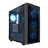 GAMING CAJA ATX GA300 GRIDLINE ARGB BLACK USB-C 3.2 GEN1 SIN FTE + 5 VENTILADORES