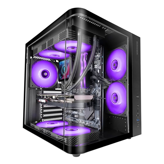 MC-CURV Midi Tower Negro