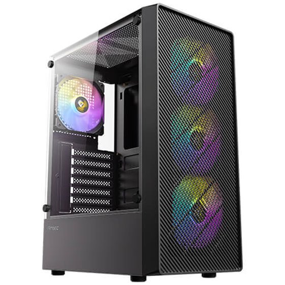 0-761345-10199-8 carcasa de ordenador Midi Tower Negro