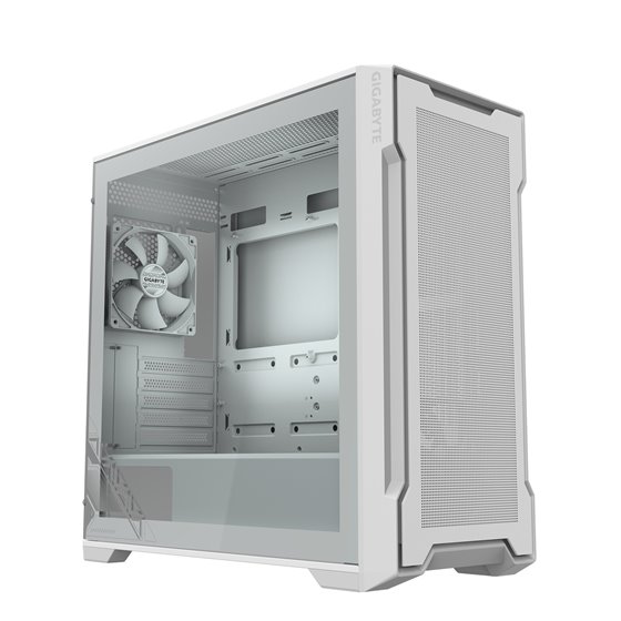 C102 GLASS Midi Tower Blanco