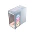 4500X LX-R RGB Tempered Glass Mid-Tower, White Midi Tower Blanco