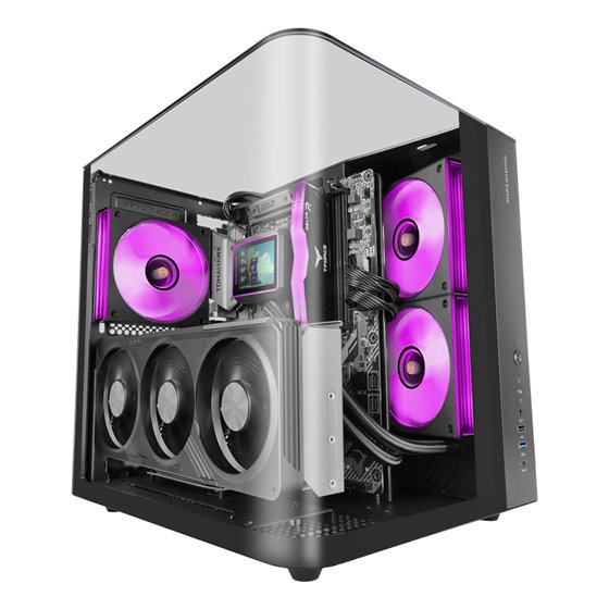 MC-INFINIOLITE Midi Tower Negro