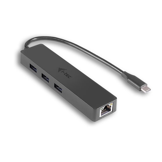 Advance USB-C Slim Passive HUB 3 Port + Gigabit Ethernet Adapter