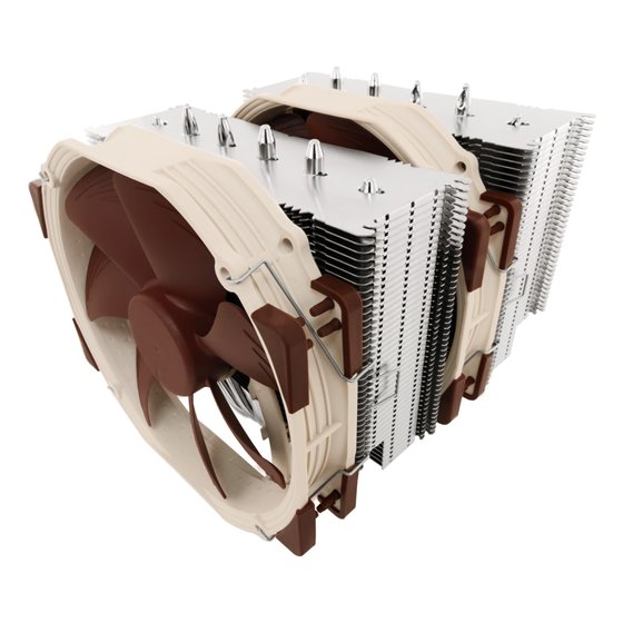 NH-D15 sistema de refrigeración para ordenador Procesador Enfriador 14 cm Beige, Marrón, Acero